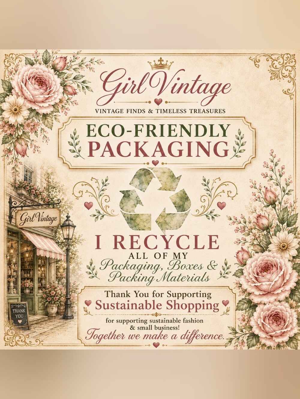 I Recycle ♻️.